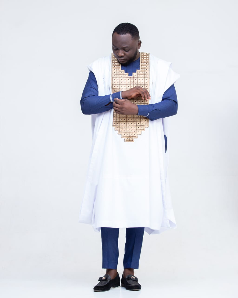2-piece agbada
